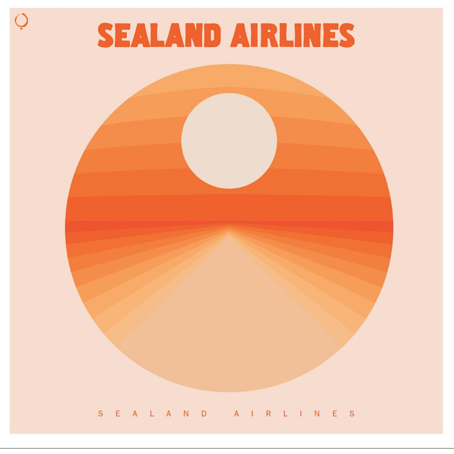 Sealand Airlines - S/T Lp (Transparent Orange Vinyl)