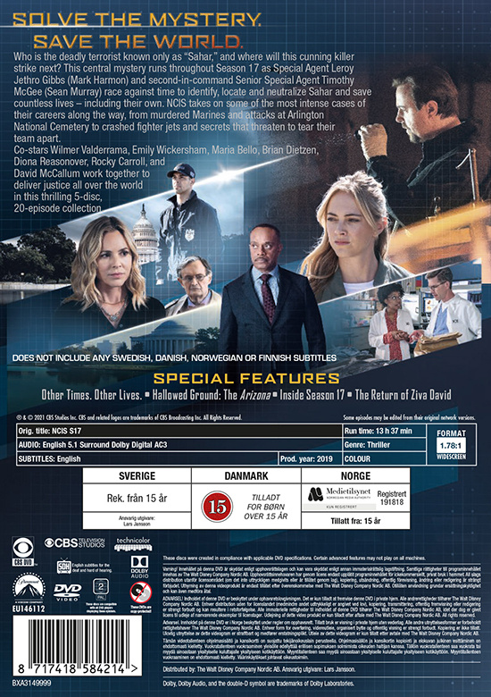 Movie - Ncis S17/Scandi