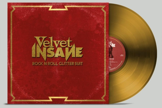 Velvet Insane - Rock 'N' Roll Glitter Suit (Gold Vi