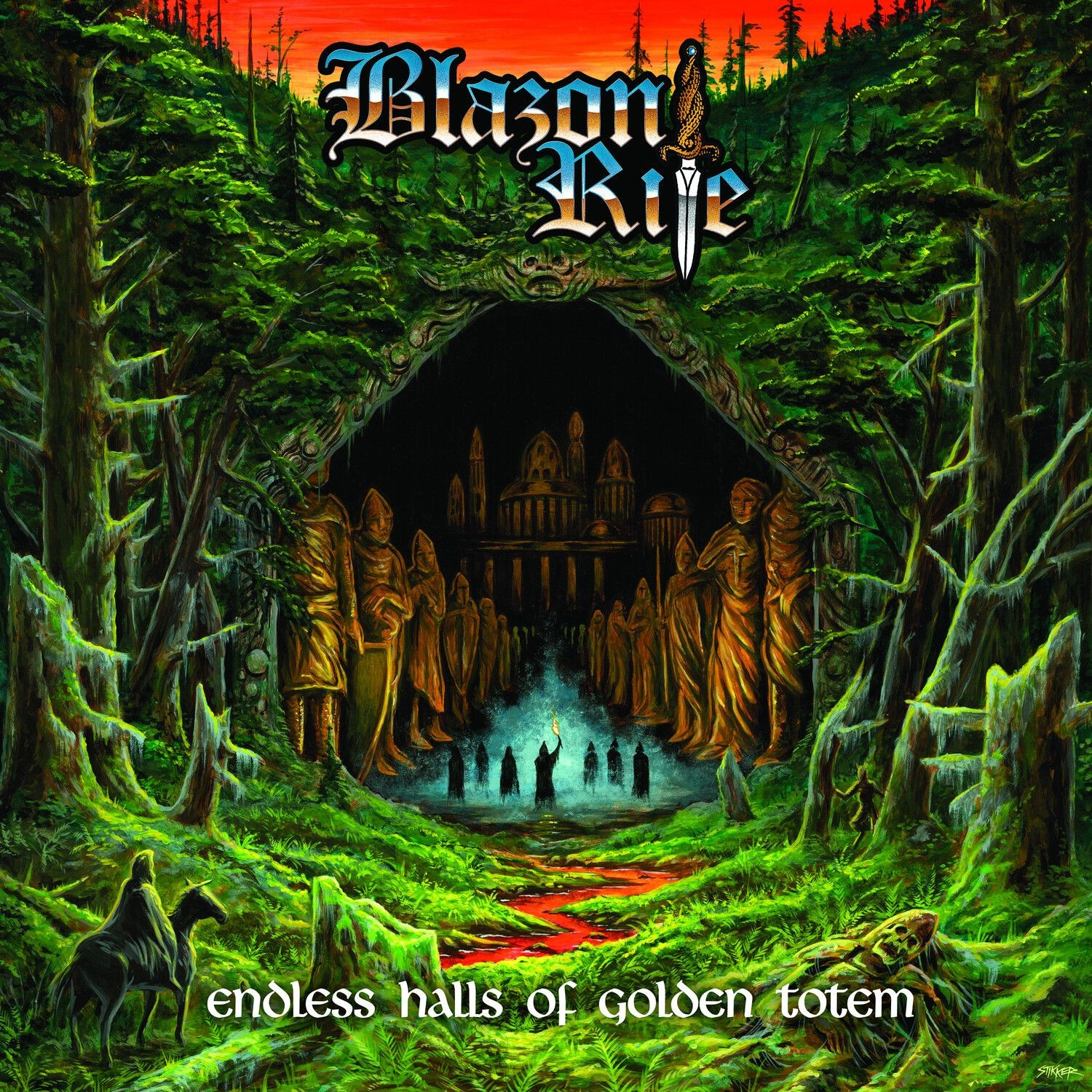 Blazon Rite - Endless Halls Of Golden Totem (Viny