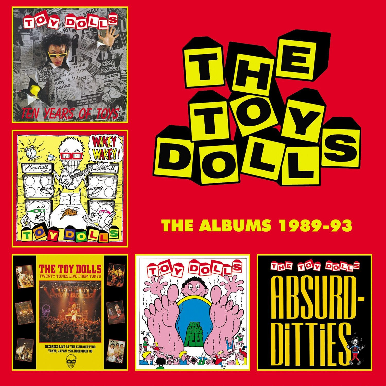 Toy Dolls - Albums 1989-93