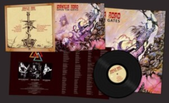 Manilla Road - Open The Gates (Black Vinyl Lp)