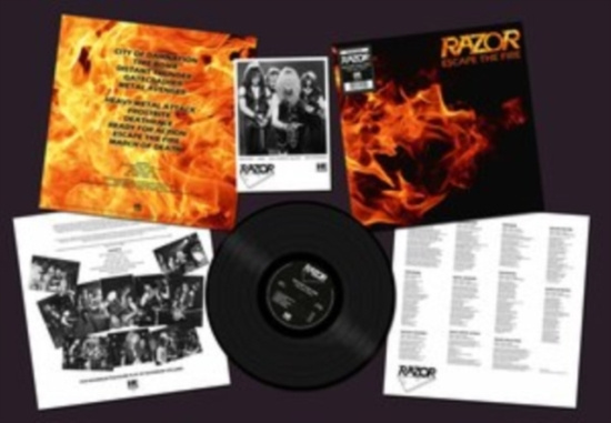 Razor - Escape The Fire (Black Vinyl Lp)