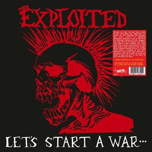 The Exploited - Lets Start A War... ...Said Maggie