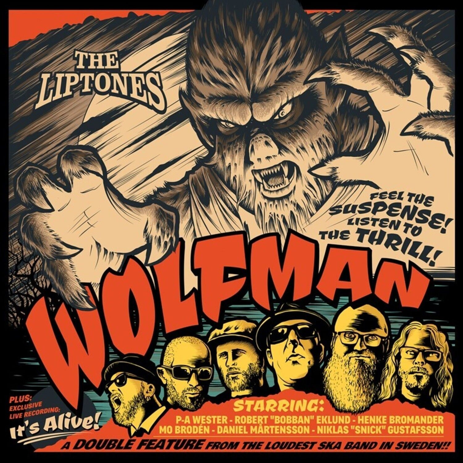 The Liptones - Wolfman / Its Alive (2 Lp Vinyl)