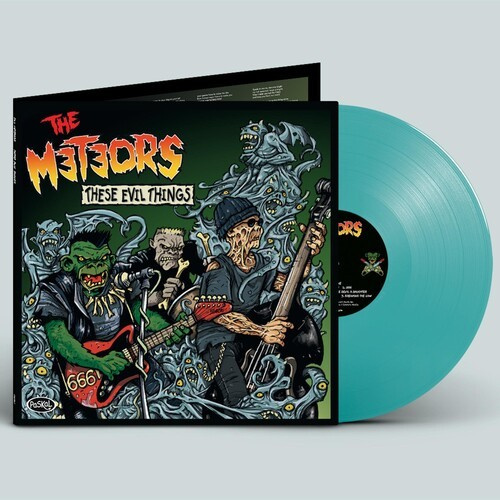 The Meteors - These Evil Things (Blue)