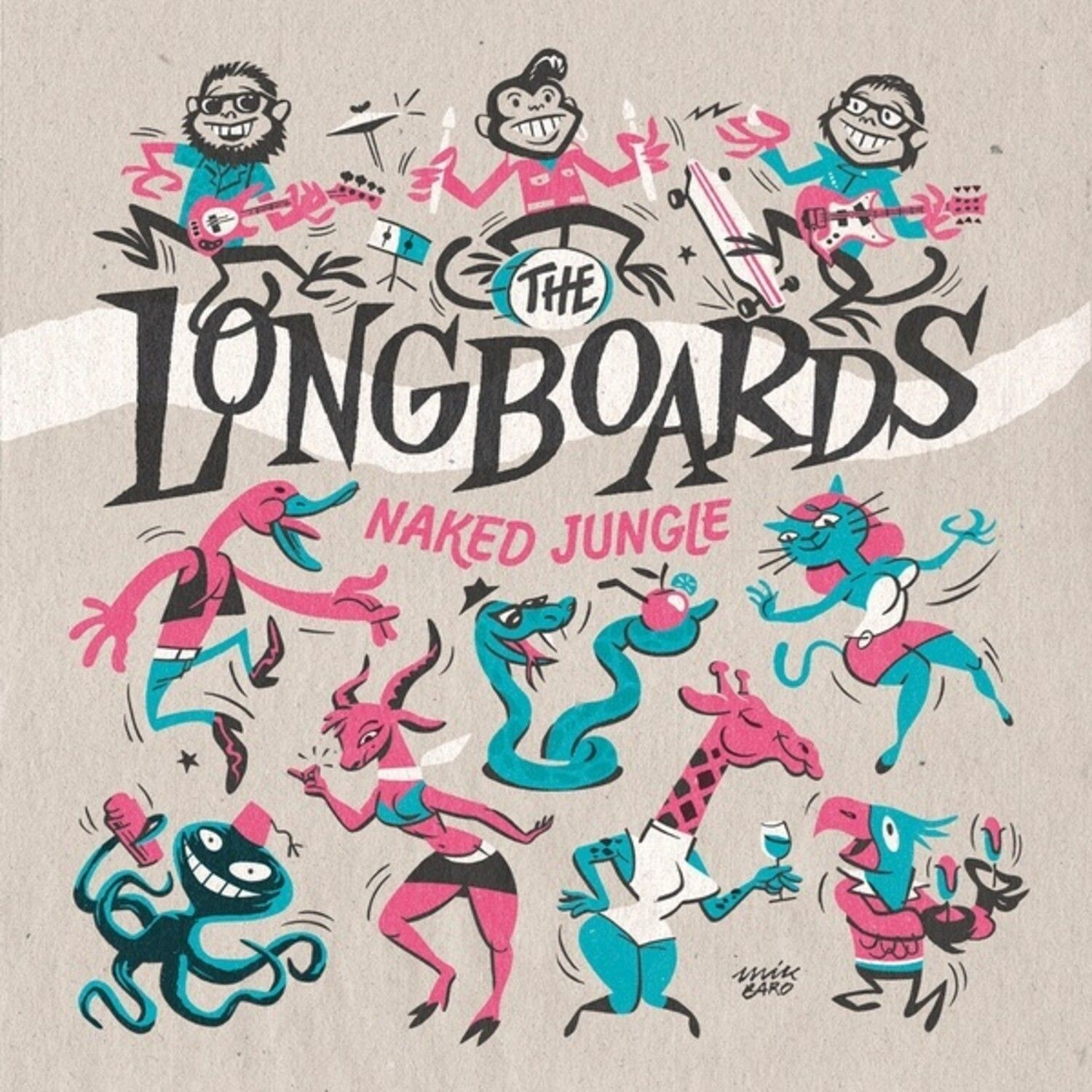 The Longboards - Naked Jungle
