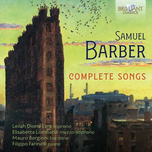 Samuel Barber - Complete Songs (3Cd)