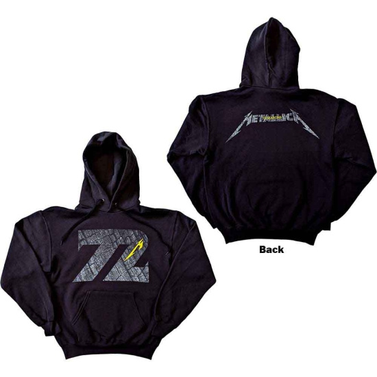 Metallica - Hoodie - Charred 72 (S)