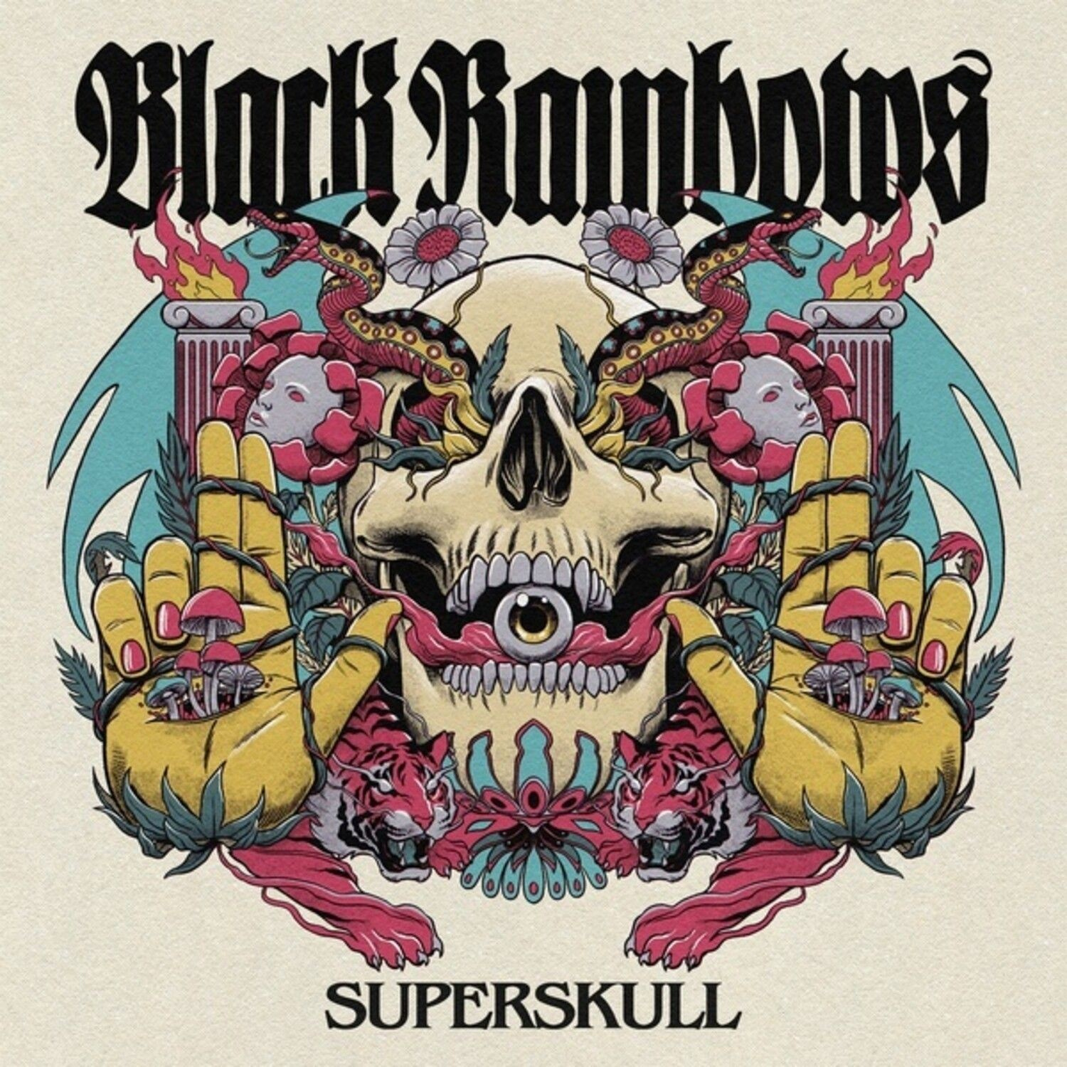 Black Rainbows - Superskull (Magenta Vinyl Lp)