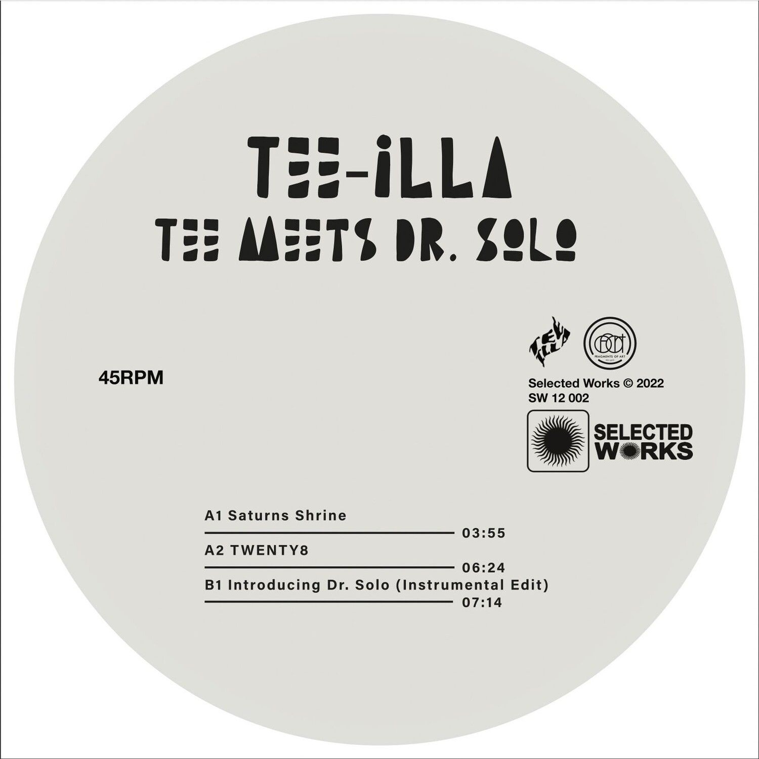 Tee Illa - Tee Meets Dr. Solo (Blue Vinyl)