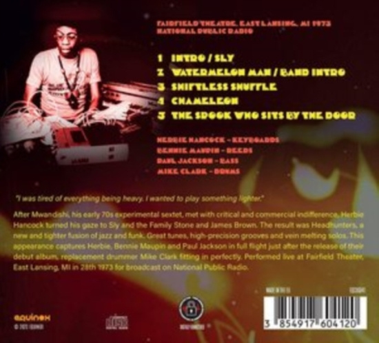 Hancock Herbie - Live 1973