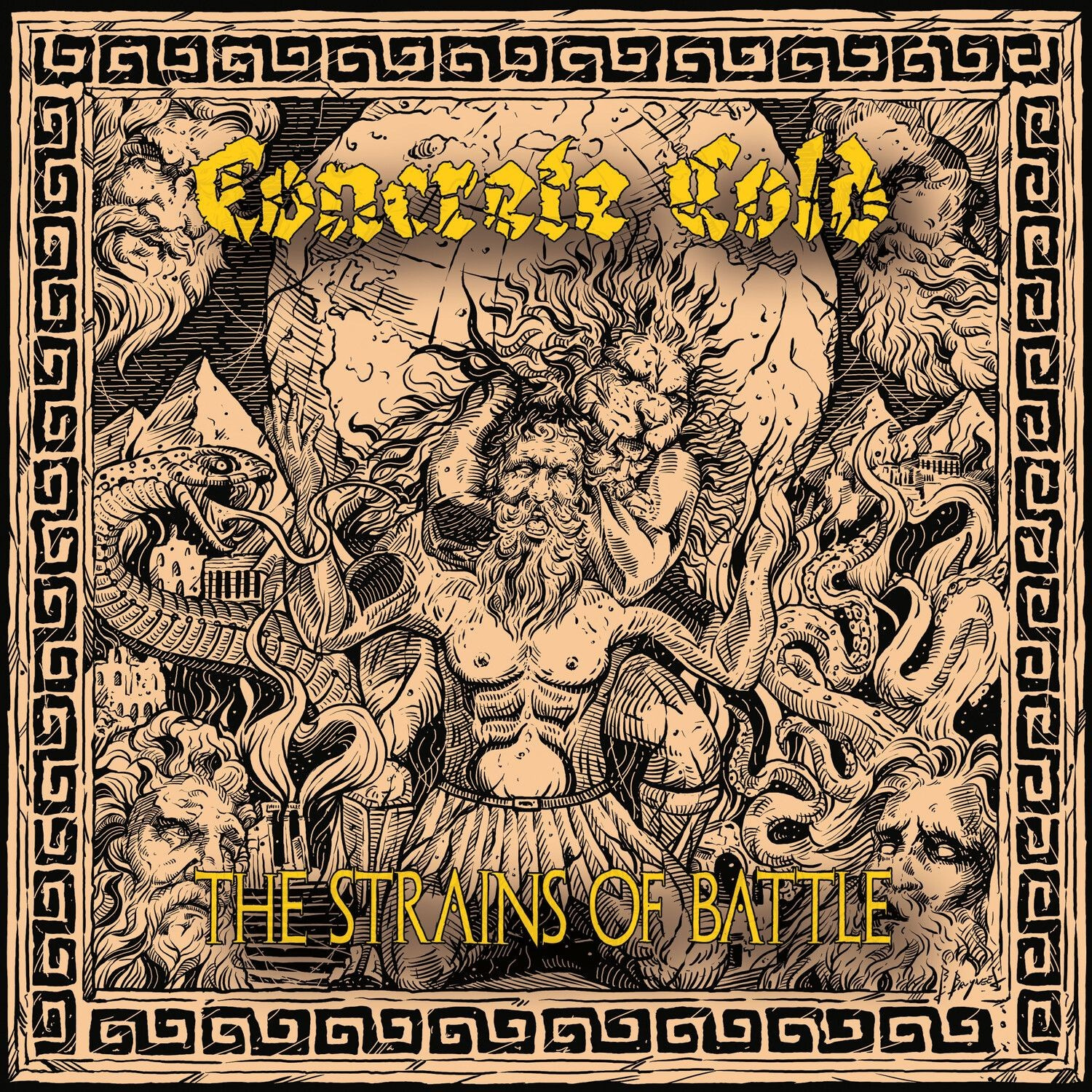 Concrete Cold - Strains Of Battle The (Digipack)