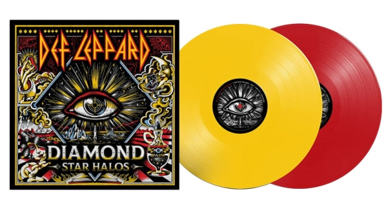 Def Leppard - Diamond Star Halos (Ltd Red & Yellow)