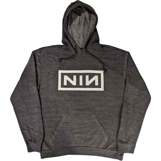 Nine Inch Nails - Classic Logo (Grey) Uni Pullover Hoodie