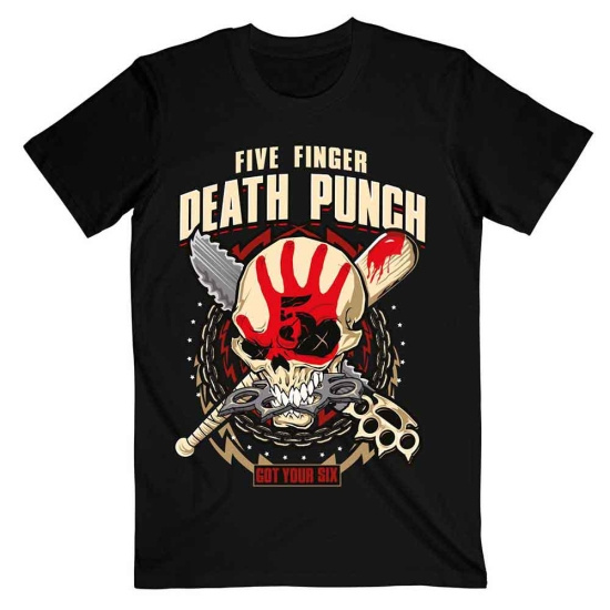 Five Finger Death Punsch - Zombie Kill Uni Bl T-Shirt  (S)