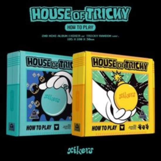 XIKERS - 2nd Mini Album (HOUSE OF TRICKY : HOW TO