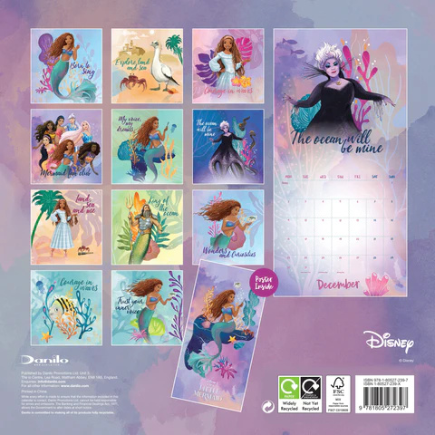 Disney - Disney Little Mermaid Movie 2024 Square 