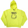 Nirvana - Unisex Pullover Hoodie: Inverse Happy Face (Neon Yellow) Nirvana - Unisex Pullover Hoodie: Inverse Happy Face (Neon Yellow)