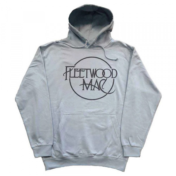 Fleetwood Mac - Classic Logo (Light Blue) Uni Pullover Hoodie