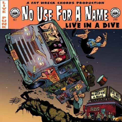 No Use For A Name - Live In A Dive (Black Vinyl Lp)
