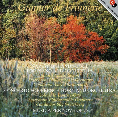 Frumerie Gunnar De - Musica Per Nove Variationer Och Fug