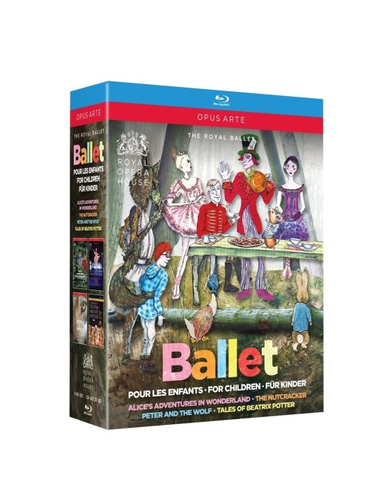 Royal Opera House Royal Ballet - Ballet For Children (4 Blu-Ray)