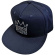 Biggie Smalls - Crown Logo Navy Snapback C Biggie Smalls - Crown Logo Navy Snapback C