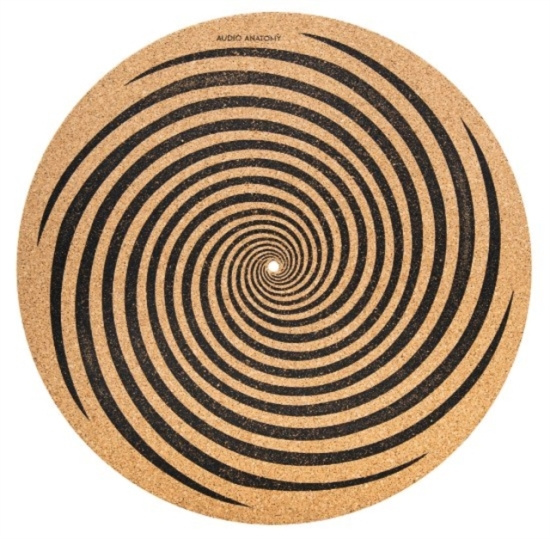 Vinyltillbehör - Slipmat Spiral Cork