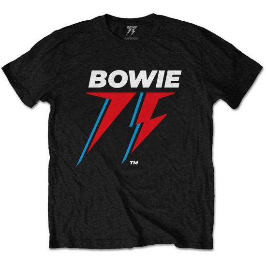 David Bowie - 75Th Logo Uni Bl   