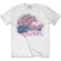 Creedence Clearwater Revival - Guitar & Flag Uni Wht   