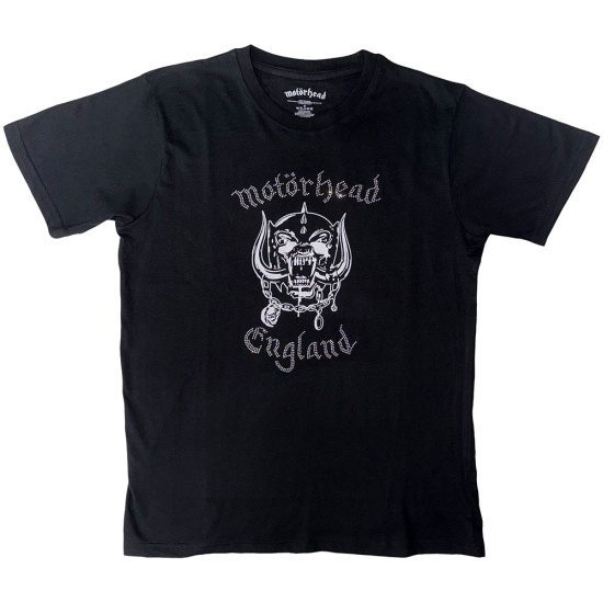 Motorhead - England Diamante Uni Bl   