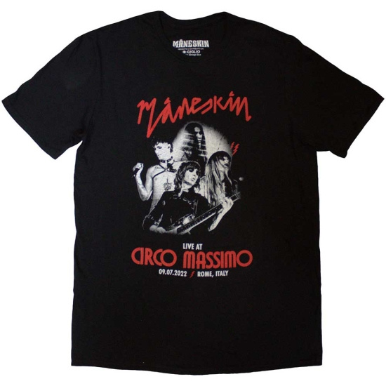 Maneskin - Live At Circo Massimo 2022 Poster Uni Bl