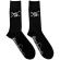 Motley Crue - Skull Uni Bl Socks (Eu 40-45)