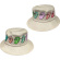 Rolling Stones - Multi Tongue Pattern Natrl Bucket Hat: 