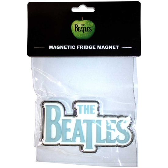 The Beatles - Sky Blue Drop T Logo Magnet