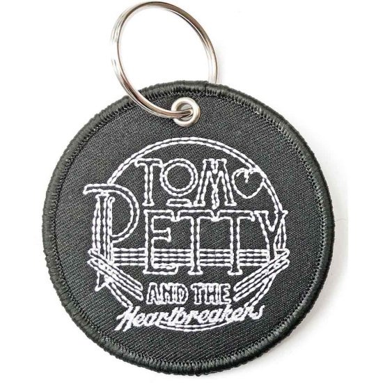 Tom Petty - Circle Logo Woven Patch Keychain