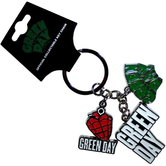 Green Day - Logo Charms Keychain