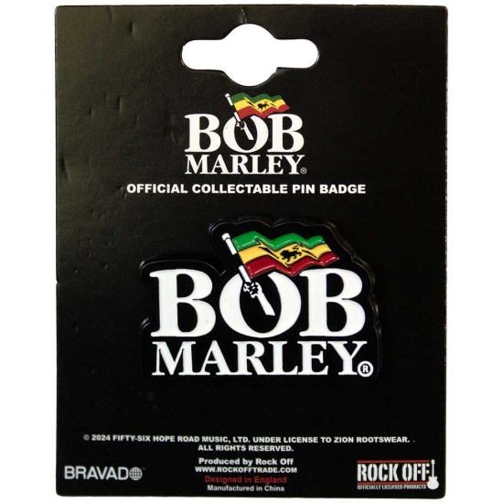 Bob Marley - Logo Pin Badge