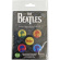 The Beatles - J,P,G&R Coloured Button Badge Pack