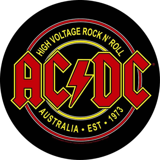 Ac/Dc - High Voltage Rock N Roll Back Patch