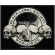 Black Label Society - Skulls Standard Patch Black Label Society - Skulls Standard Patch