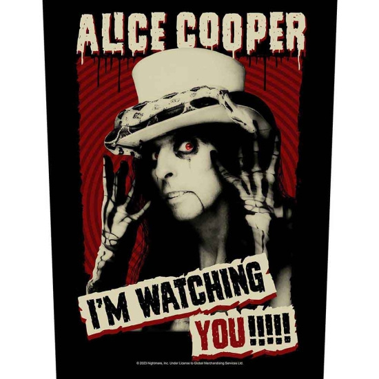 Alice Cooper - I'm watching you Standard Patch