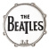 The Beatles - Drum Logo Woven Patch The Beatles - Drum Logo Woven Patch