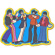 The Beatles - Sub Band Woven Patch The Beatles - Sub Band Woven Patch