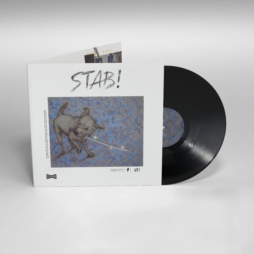 Agent blå - STAB! (Black Vinyl LP)