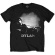 Bob Dylan - Guitar & Logo Uni Bl Bob Dylan - Guitar & Logo Uni Bl