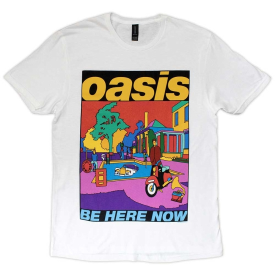 Oasis - Be Here Now Illustration Uni Wht 