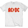 Ac/Dc - Packaged Logo Boys T-Shirt Wht