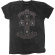 Guns N Roses - Monochrome Cross Boys T-Shirt Bl Dip-Dye